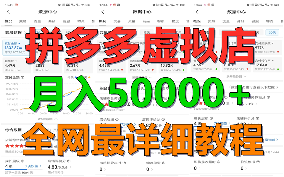 拼多多平台虚似电子商务夏令营月入50000 你也行，爆利平稳长期，第二职业优选-中创网_分享中创网创业资讯_最新网络项目资源